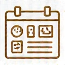 Icon representing meal planning service